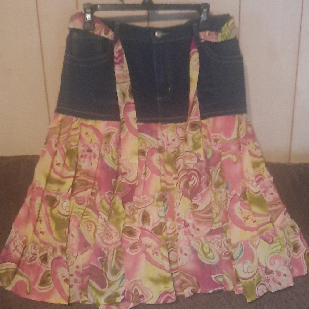 JEAN DENIM SKIRT